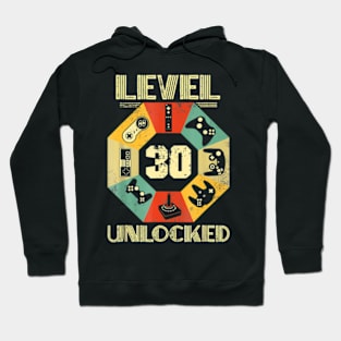 Level 30 Video 30th Birthday Hoodie